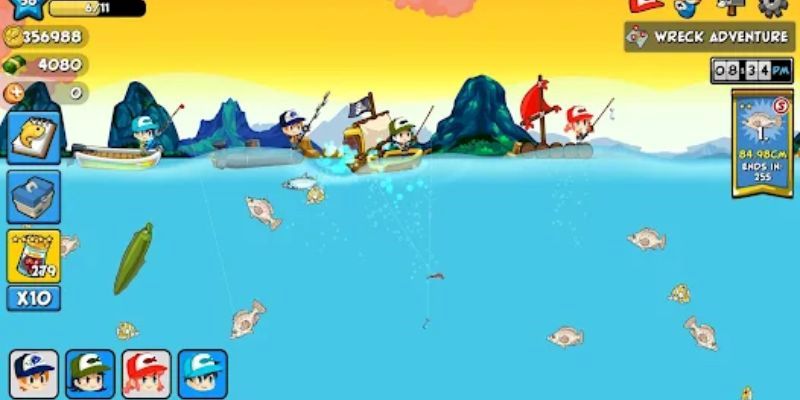 Choose the fishing online game according to personal preferences